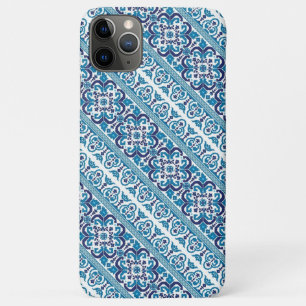 Ontwerp van blauwe decoratieve oekraïense patronen Case-Mate iPhone case