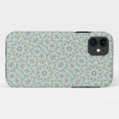 ontwerp van bloemen Case-Mate iPhone case (Achterkant (horizontaal))
