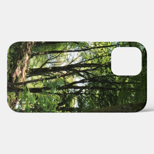 Ontwerp van bos van Bossen van bomen Case-Mate iPhone Case (Achterkant (horizontaal))