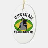 ontwerp van braziliaans-jiu-jitsu keramisch ornament (Links)