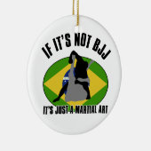 ontwerp van braziliaans-jiu-jitsu keramisch ornament (Rechts)