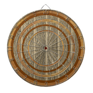 Ontwerp van bruin hout Aangepaste verordening Dart Dartbord