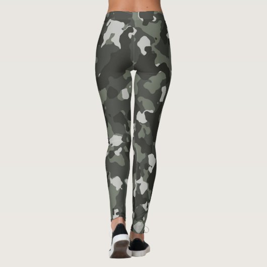 Ontwerp van Camouflage-Leggings Leggings (Achterkant)