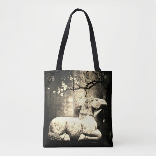 Ontwerp van canvas tas-marmer tote bag (Voorkant)