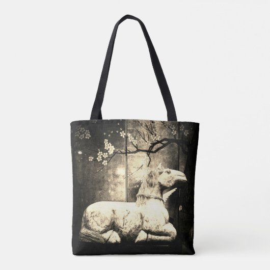 Ontwerp van canvas tas-marmer tote bag (Achterkant)