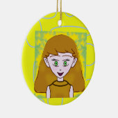 Ontwerp van cartoon keramisch ornament (Rechts)