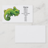 Ontwerp van Chameleon-visitekaartje Visitekaartje (Voorkant / Achterkant)