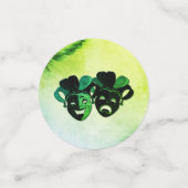 Ontwerp van comedy en tragedie theater Green Confetti (Kleine voorkant)