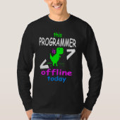Ontwerp van computerprogrammeerprogramma's voor co t-shirt (Voorkant)