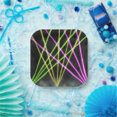 Ontwerp van concerten en feestdagen papieren bordje (Feest)