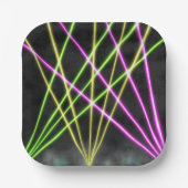 Ontwerp van concerten en feestdagen papieren bordje (Voorkant)