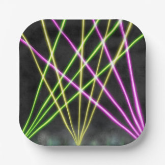 Ontwerp van concerten en feestdagen papieren bordje