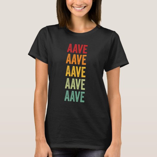 Ontwerp van Crypto Rainbow-tekst verwijderen T-shirt (Voorkant)
