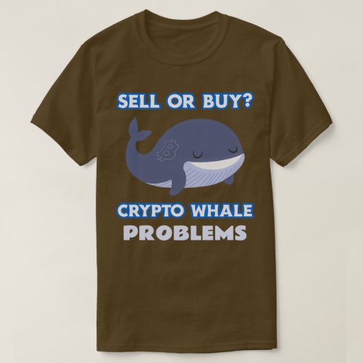 Ontwerp van crypto-walproblemen verkopen of kopen t-shirt (Design voorkant)