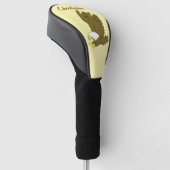 Ontwerp van de Amerikaanse Zeearend Golfheadcover (Schuin)