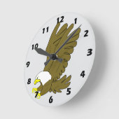 Ontwerp van de Amerikaanse Zeearend Ronde Klok (Hoek)