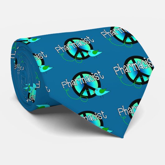 Ontwerp van de apotheker stropdas (Opgerold)