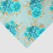 Ontwerp van de Aqua- en Gold-reeks 7 Tissuepapier (Detail)