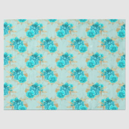 Ontwerp van de Aqua- en Gold-reeks 7 Tissuepapier