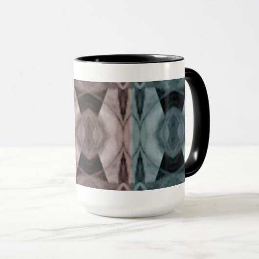 ontwerp van de atoomruimte mok (Voorkant rechts)