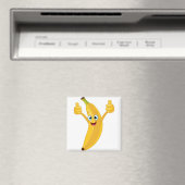 Ontwerp van de bananenCartoon Magneet (Insitu (Vaatwasser))