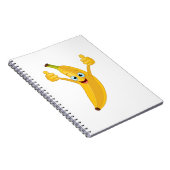 Ontwerp van de bananenCartoon Notitieboek (Rechterzijde)
