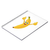 Ontwerp van de bananenCartoon Notitieboek (Linkerzijde)