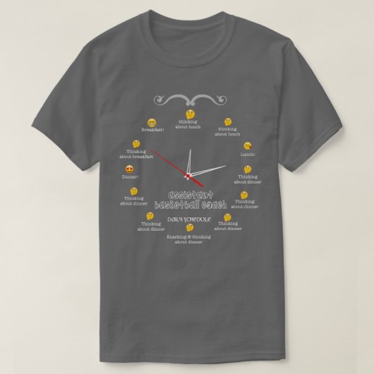 ONTWERP VAN DE BASKETBALCOACH 2017 3 T-SHIRT (Design voorkant)
