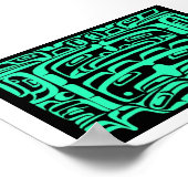 Ontwerp van de Bentwood Box Poster (Hoek)