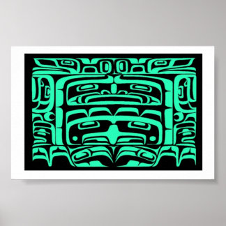 Ontwerp van de Bentwood Box Poster