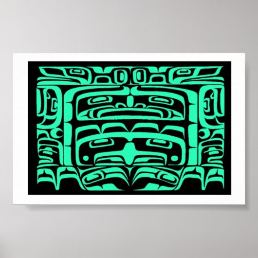 Ontwerp van de Bentwood Box Poster (Voorkant)