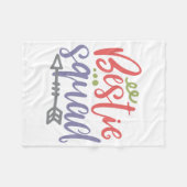 Ontwerp van de beste vierkant fleece deken (Voorkant (Horizontaal))