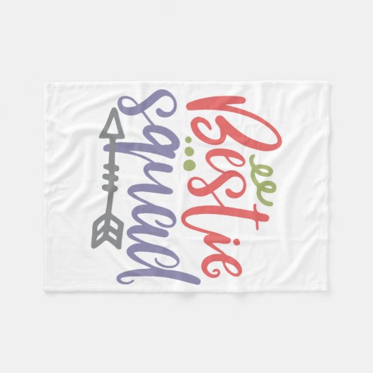 Ontwerp van de beste vierkant fleece deken (Voorkant (Horizontaal))