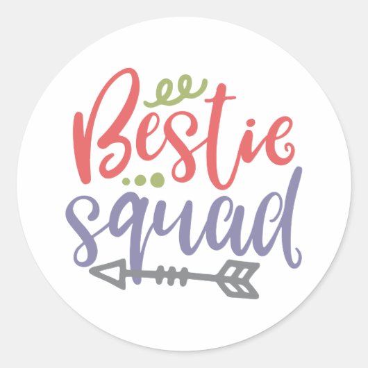 Ontwerp van de beste vierkant ronde sticker (Voorkant)