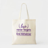 Ontwerp van de bewustmakingsmaand van Alzheimer Tote Bag (Voorkant)