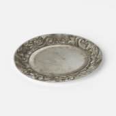  ontwerp van de binnenzijde van kunstzilver/pewter papieren bordje (Gekanteld)