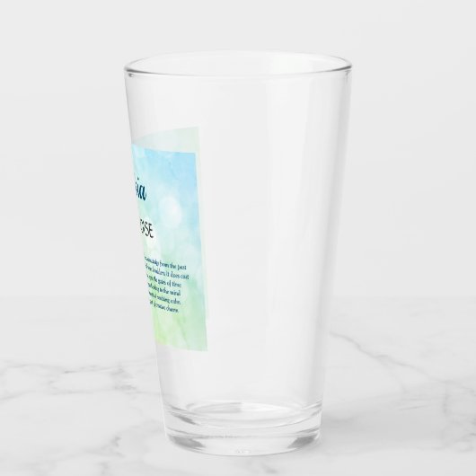 Ontwerp van de Birthstone Turquoise van december Glas (Links)