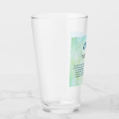 Ontwerp van de Birthstone Turquoise van december Glas (Rechts)