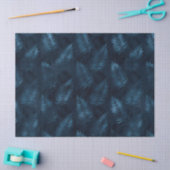 Ontwerp van de blauw- en Gold-leopard-reeks 12 Tissuepapier (Craft)