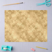 Ontwerp van de blauw- en Gold-leopard-reeks 13 Tissuepapier (Craft)