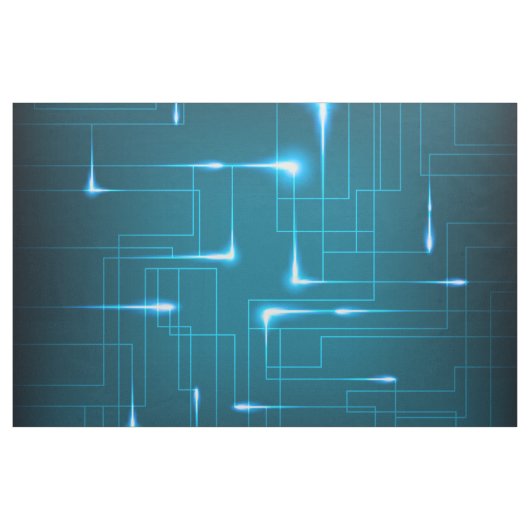 Ontwerp van de blauwe kaart stof (Yard (91,4 cm))