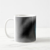 Ontwerp van de blauwe oogbeker koffiemok (Links)