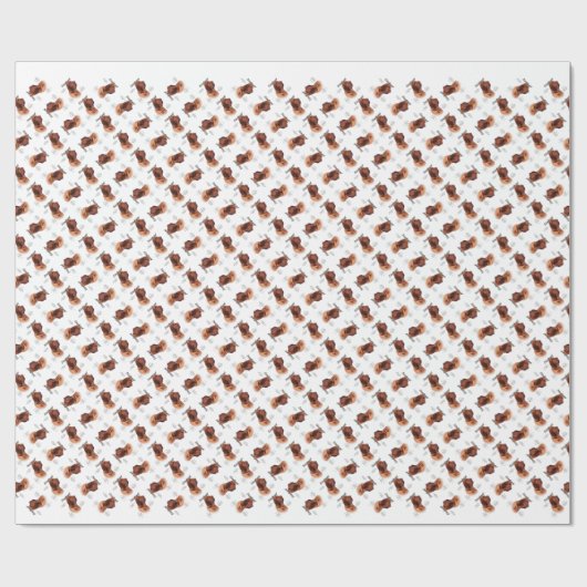 Ontwerp van de bloedige geschiedenis cadeaupapier (Vlak)