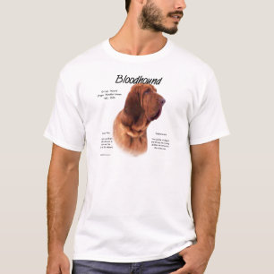Ontwerp van de bloedige geschiedenis t-shirt
