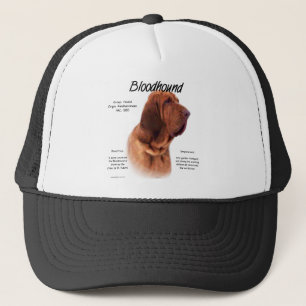 Ontwerp van de bloedige geschiedenis trucker pet