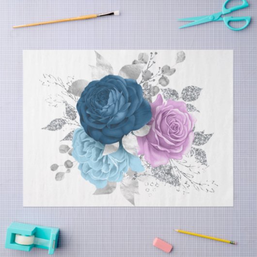 Ontwerp van de Bouquet-reeks 17 Tissuepapier (Craft)