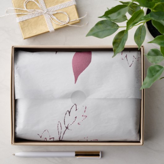 Ontwerp van de Bouquet-reeks 40 Tissuepapier (Geschenk)