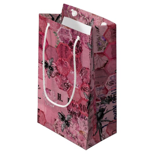 Ontwerp van de Bourgogne Bee-reeks - twaalf Klein Cadeauzakje (Voorkant Gekanteld)