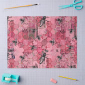 Ontwerp van de Bourgogne Bee-reeks - twaalf Tissuepapier (Craft)