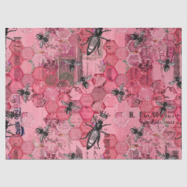 Ontwerp van de Bourgogne Bee-reeks - twaalf Tissuepapier